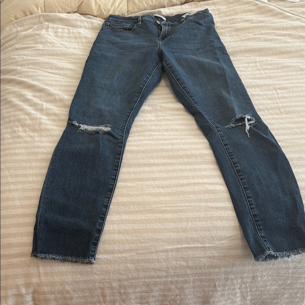 Women's Good American Good legs jeans.